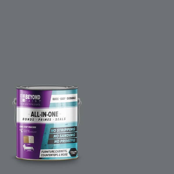 BEYOND PAINT 1 gal. Pewter Furniture, Cabinets, Countertops and More Multi-Surface All-in-One Interior/Exterior Refinishing Paint