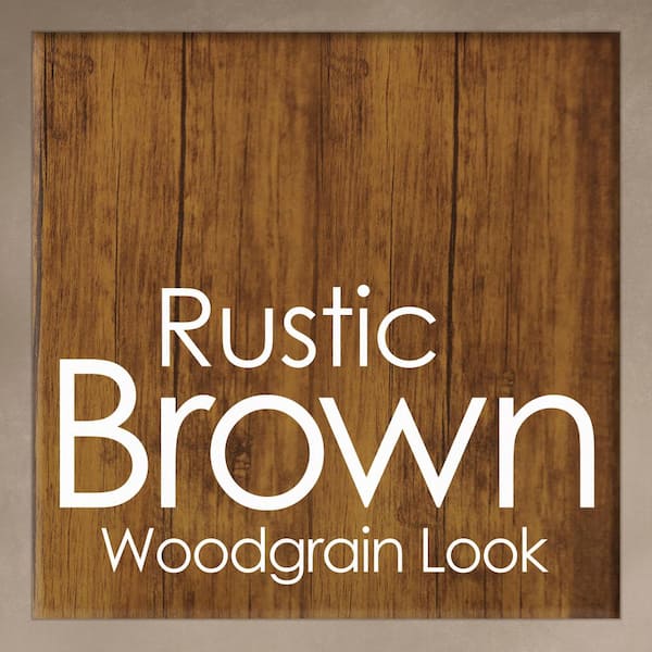 Lavish Home Rustic Brown Woodgrain and Black Farmhouse Style Entryway Hall Tree Coat Rack