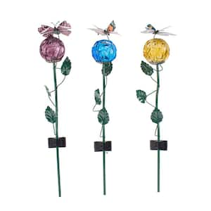 LunaLite Cranium Planter Accessory Stake Assortment (3 in Pack)