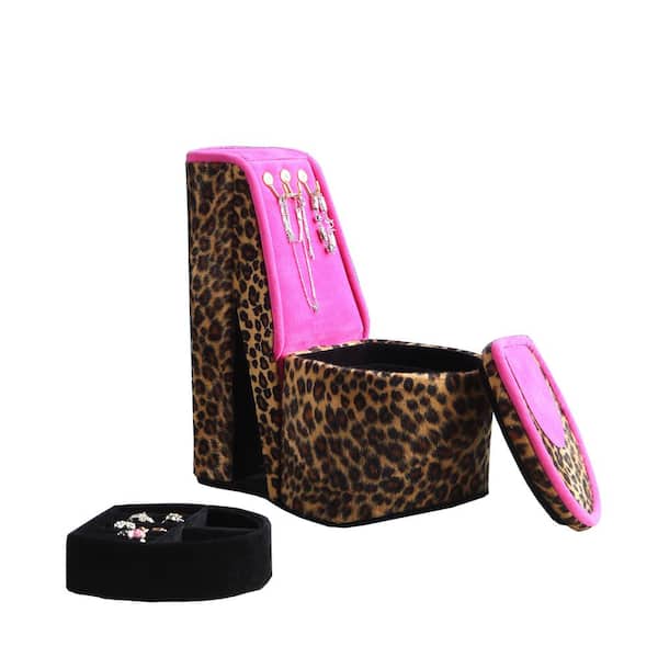 Details about   ORE International Jewelry Box 9 Inch Hooks Heel Shoe Display Cloth Lining Fabric 