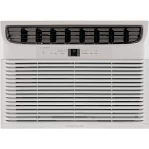 18,500 BTU Window-Mounted Room Air Conditioner in White with Heat and Remote