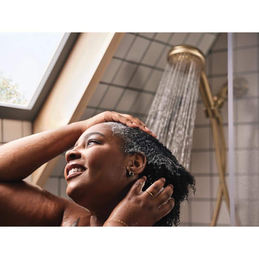 Bronzed Gold Nickel Handheld Wall Mounted Shower Faucet Set