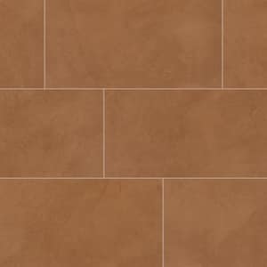 Indoterra Brick 12 in. x 24 in. Matte Porcelain Concrete Look Floor and Wall Tile (544.64 sq. ft./pallet)