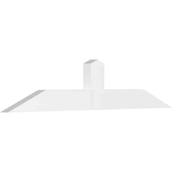 Ekena Millwork Portland 48 in. W x 10 in. H x 2 in. D Signature Polyurethane Bracket