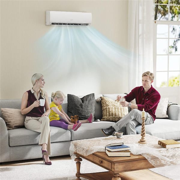 11500 BTU Wifi Enabled Mini Split Air Conditioner and Heater Works with Alexa