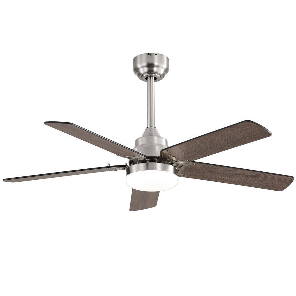 Avex 42 in. Smart Indoor Brushed Nickel Standard Ceiling Fan with Remote Control and Dimmable Integrated LED price history on PriceWatchPro