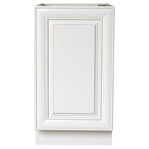 Ready to Assemble 18x34.5x24 in. Holden Base Cabinet with Waste Basket Holder in Antique White