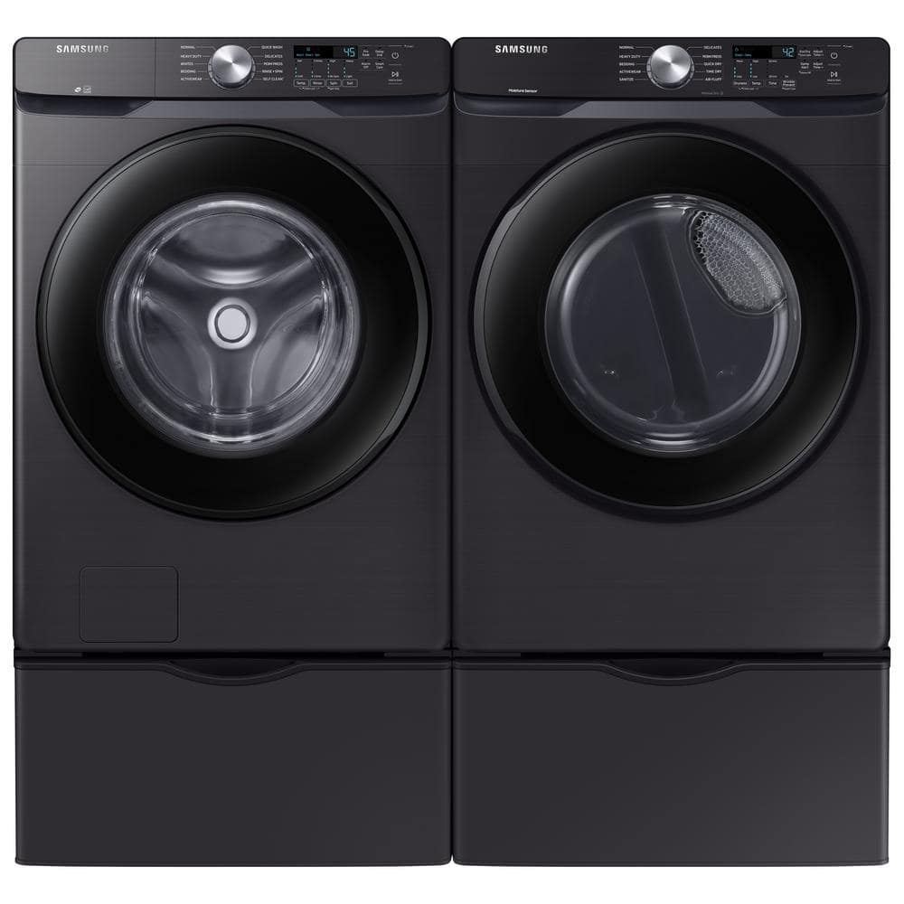 Samsung 7.5 Cu. Ft. Black Stainless Steel Smart Front Load Dryer