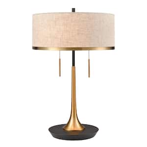 Salisbury 22 in. Brass Table Lamp