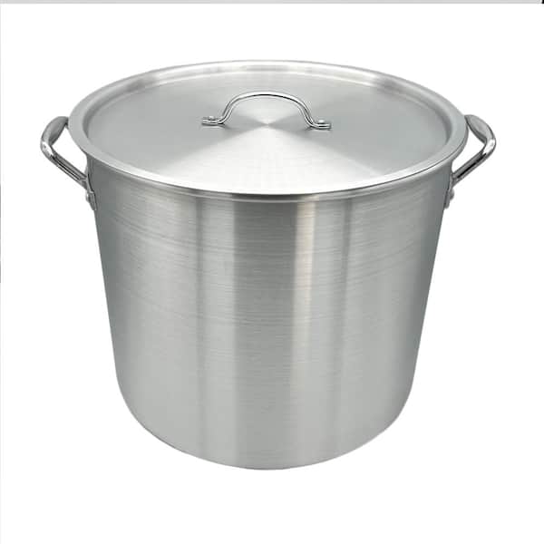 FBA12, Aluminum Stock Pot with Strainer Basket, 10.5 Quart