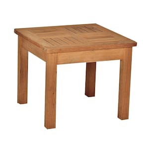 Dionne Teak Square Outdoor Side Table