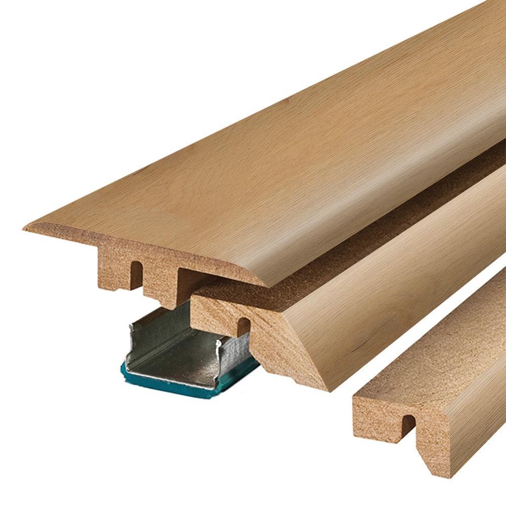 Gallant 0.75 in. T x 2.37 in. W x 78.7 in. L Textured Wood Look Laminate Moulding/Trim 4 in 1 Molding price history on PriceWatchPro