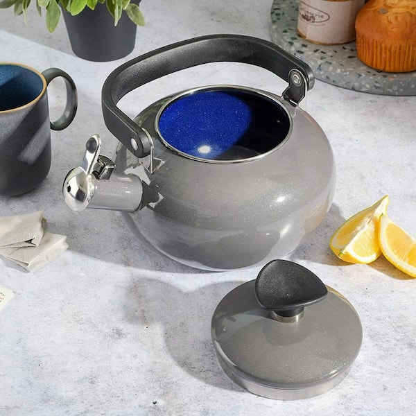 Enamel on clearance steel tea kettle