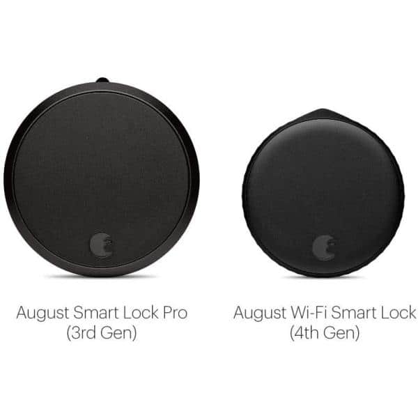 Matte Black Wi-Fi Smart Door Lock with Bluetooth
