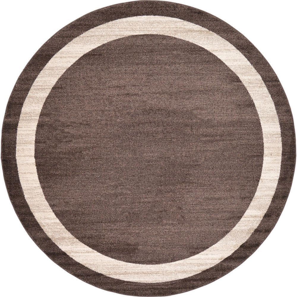 Del Mar Maria Brown 8' 0 x 8' 0 Round Rug price history on PriceWatchPro