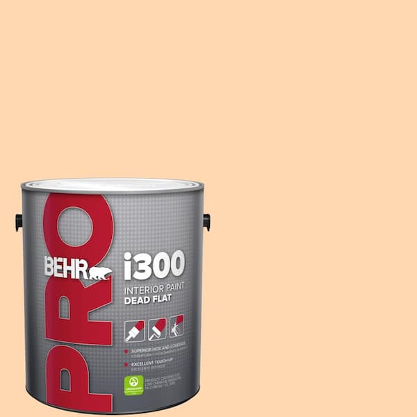 1 gal. #280A-3 Delicious Melon Dead Flat Interior Paint