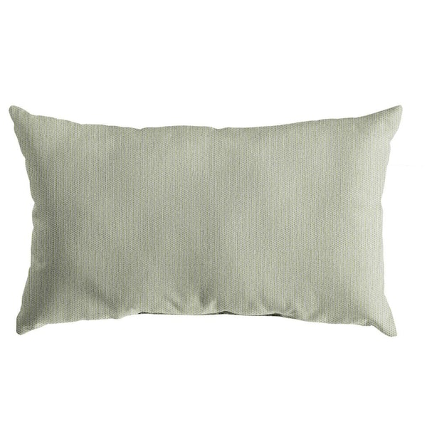 SORRA HOME Sorra Home Sunbrella Revive Stem Rectangle Outdoor Lumbar Pillow