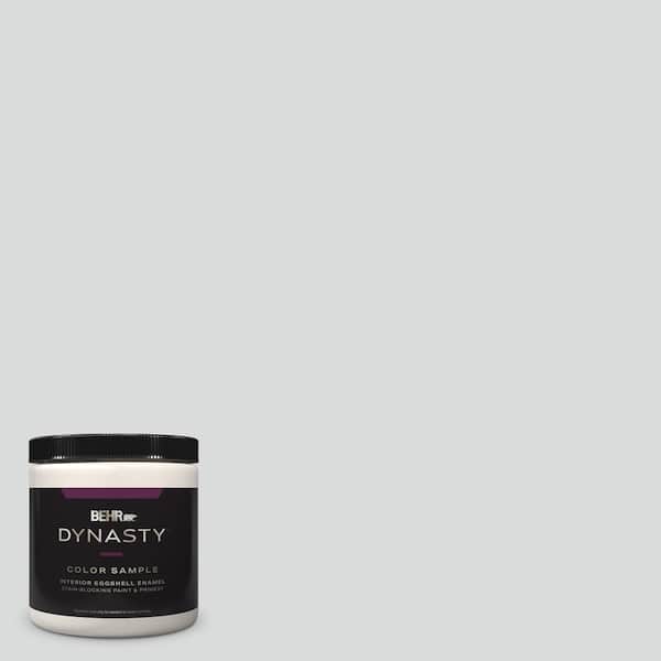 BEHR DYNASTY 8 oz. #PPU26-14 Drizzle Eggshell Enamel Stain-Blocking Interior Paint & Primer Sample