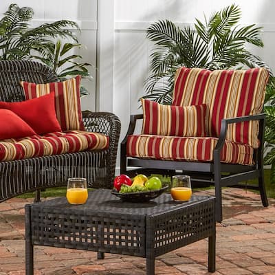 Red - Outdoor Cushions - Patio Furniture - The Home Depot