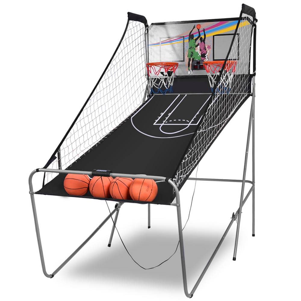 Brown Basket / CD 2枚セット Costway Indoor Basketball Arcade Game Double Electronic
