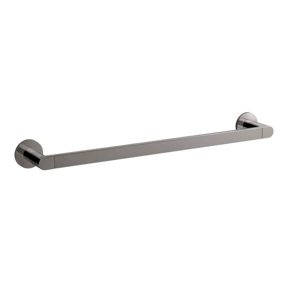 KOHLER Composed 18 in. Towel Bar in Vibrant Titanium
