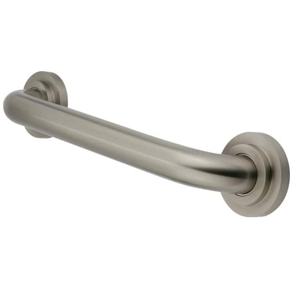 Kingston Brass Manhattan 32 in. x 1-1/4 in. Grab Bar in Brushed Nickel