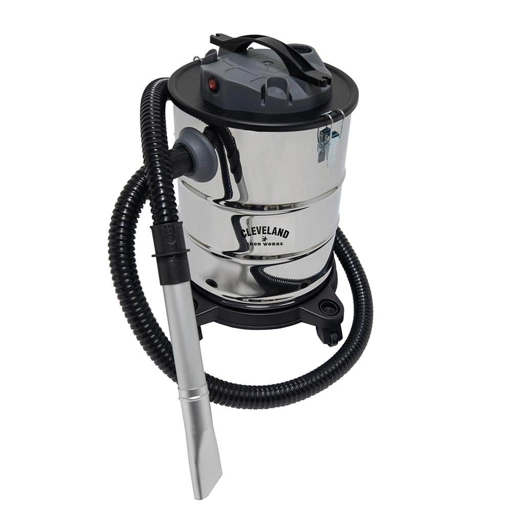 CLEVELAND IRON WORKS 6.5 Gal. Ash Vacuum Cleaner Stainless Steel