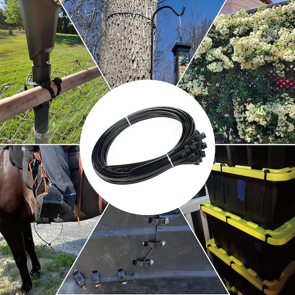 Ahfiwaso 36 in. Large Cable Zip Tie Heavy Duty with 250 lb