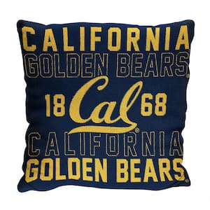 NCAA Cal Berkeley Stacked Multi-Colored Pillow