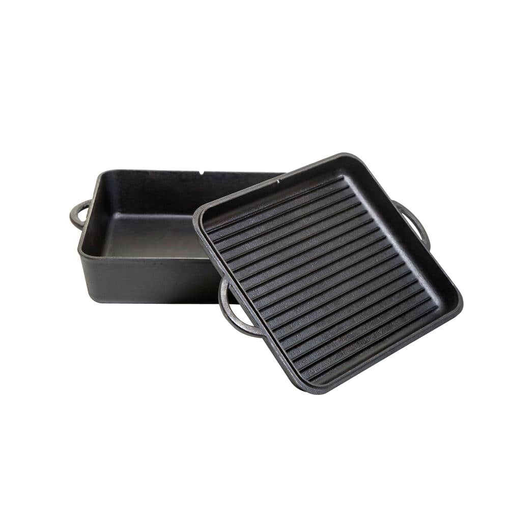 Camp Chef 11 Square Skillet with Ribs