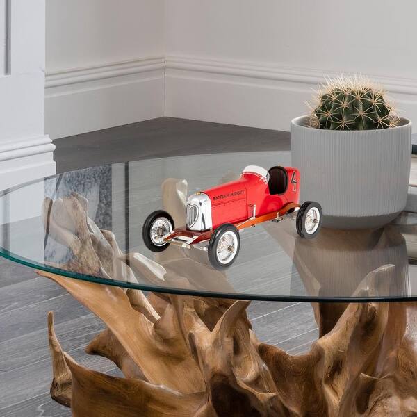 AUTHENTIC MODELS Penny in Red/Polished Bantam Midget Car