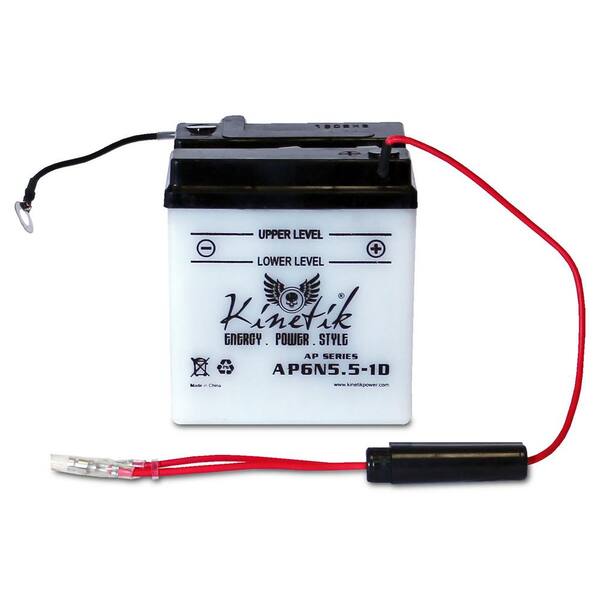 UPG High Performance Conventional 6-Volt 5.5 Ah M Terminal Battery
