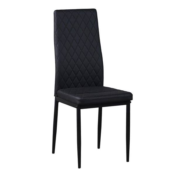 Black Dining Chair Restaurant Home, Dining Chairs Set Of 6 Ikea