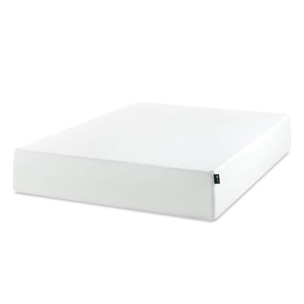 Zinus Queen Medium Green Tea Optimum Memory Foam 12 in. Mattress