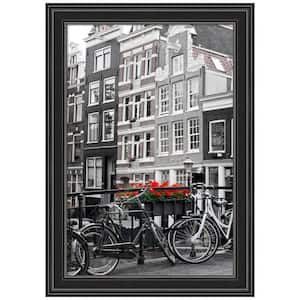 Opening Size 24 in. x 36 in. Ridge Black Picture Frame