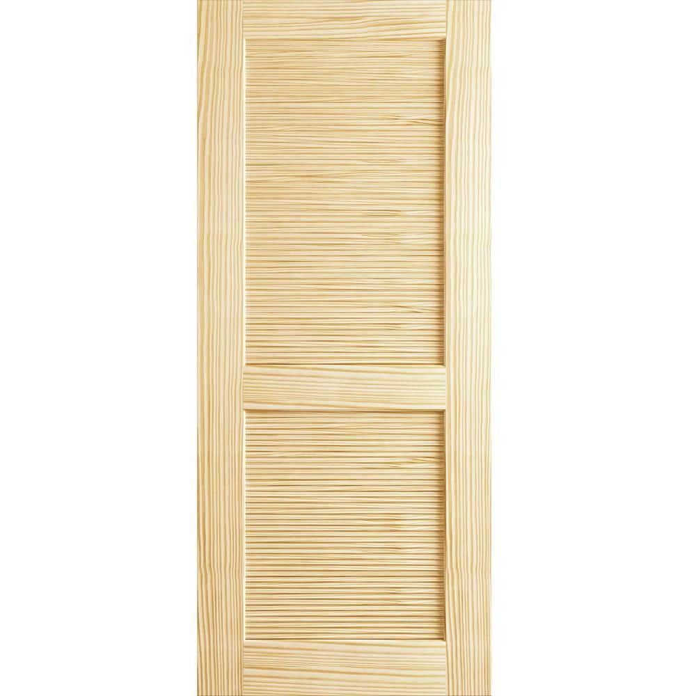 RELIABILT 6 Panel Fir 32-in x 80-in Natural 6-panel Solid Core Unfinished  Fir Wood Slab Door in the Slab Doors department at