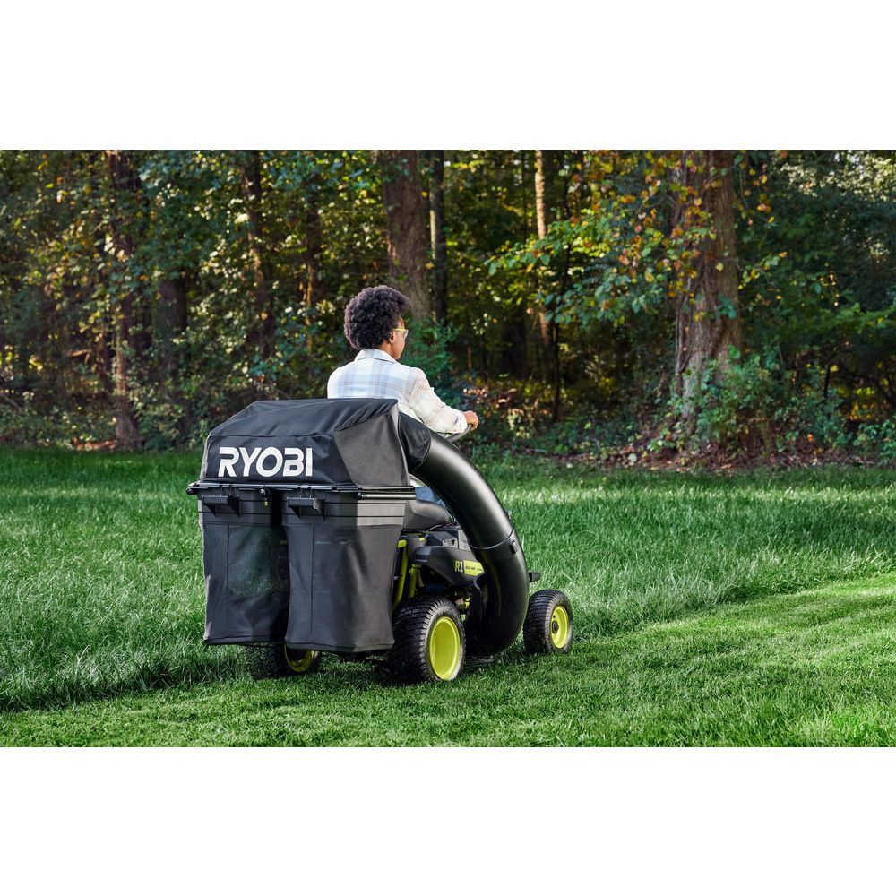 RYOBI Bagger for RYOBI 30 in. Riding Lawn Mower ACRM008 - The Home