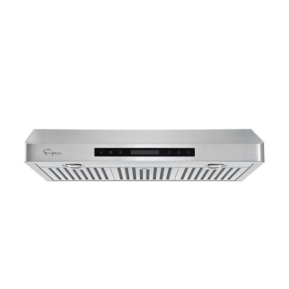 36-Inch Stainless Steel Under Cabinet Range Hood with LED Lights