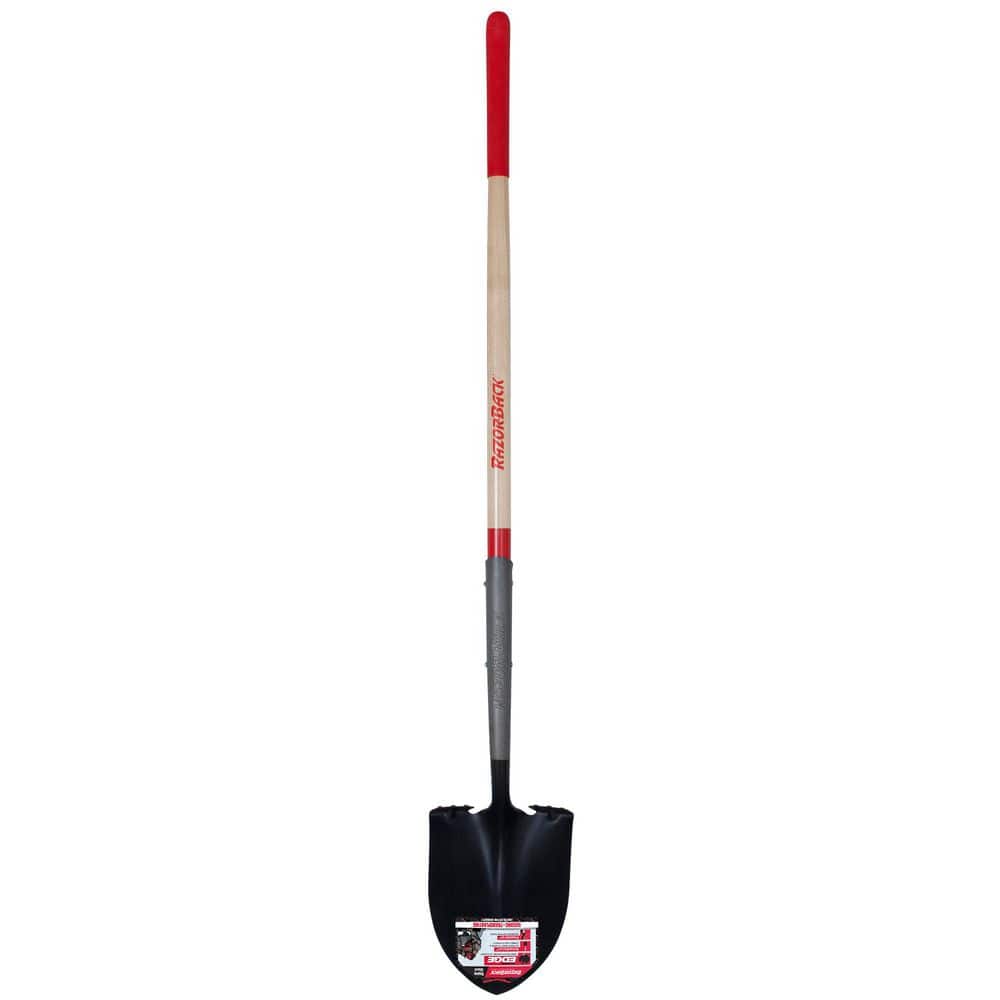 Razor-Back PowerEdge 48 in. Wood Handle Super Socket Digging Shovel 3593600
