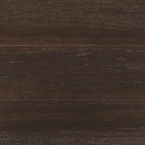 Wire Brushed Strand Woven Prescott 1/2 in. T x 5-1/8 in. W x 72 in. L Solid Bamboo Flooring (23.3 sqft/case)