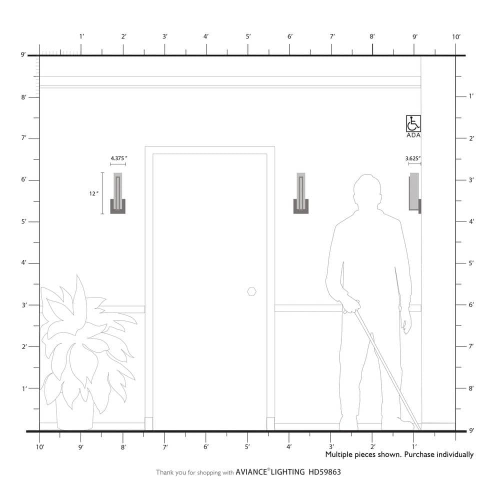 Brushed Nickel Satin White Acrylic LED Vanity Light