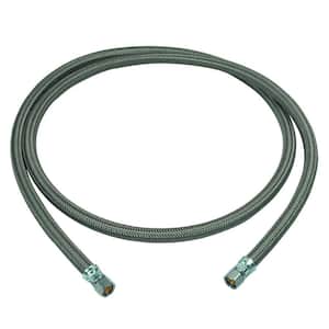 3/8 in. Compression x 3/8 in. Compression x 72 in. Braided Polymer Dishwasher Supply Line