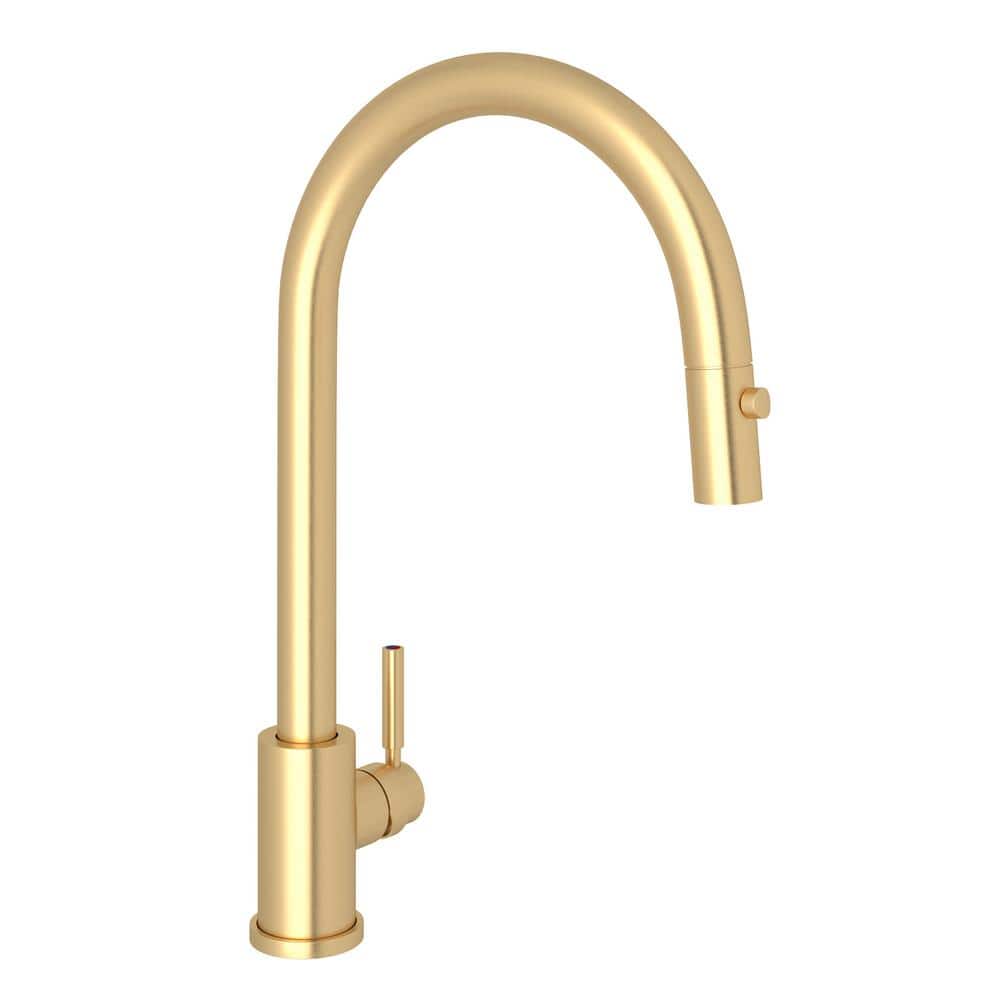 PERRIN & ROWE Holborn Contemporary Single-Handle Pull-Down Sprayer ...