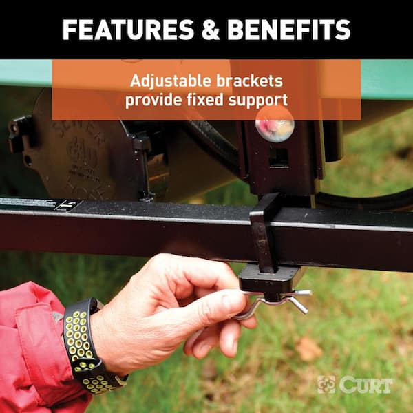 CURT TruTrack Trunnion Bar Weight Distribution System (10K - 15K lbs., 35-9/16