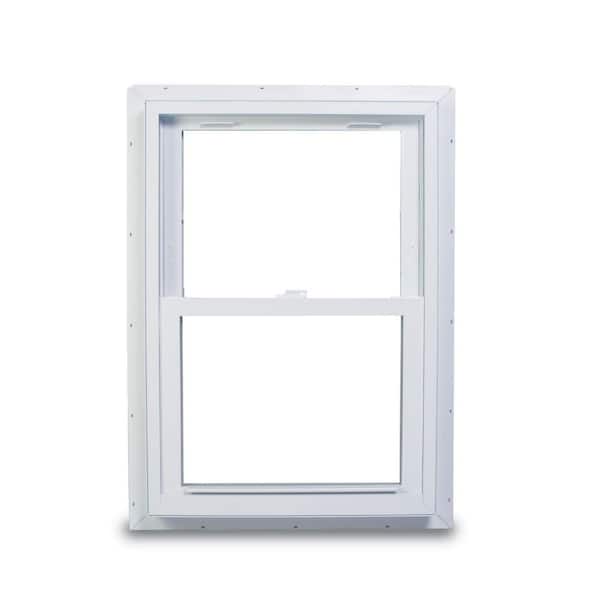 American Craftsman 33.75 in. x 48.75 in. 70 Series Double Hung White Vinyl Insulated Window with Nailing Flange