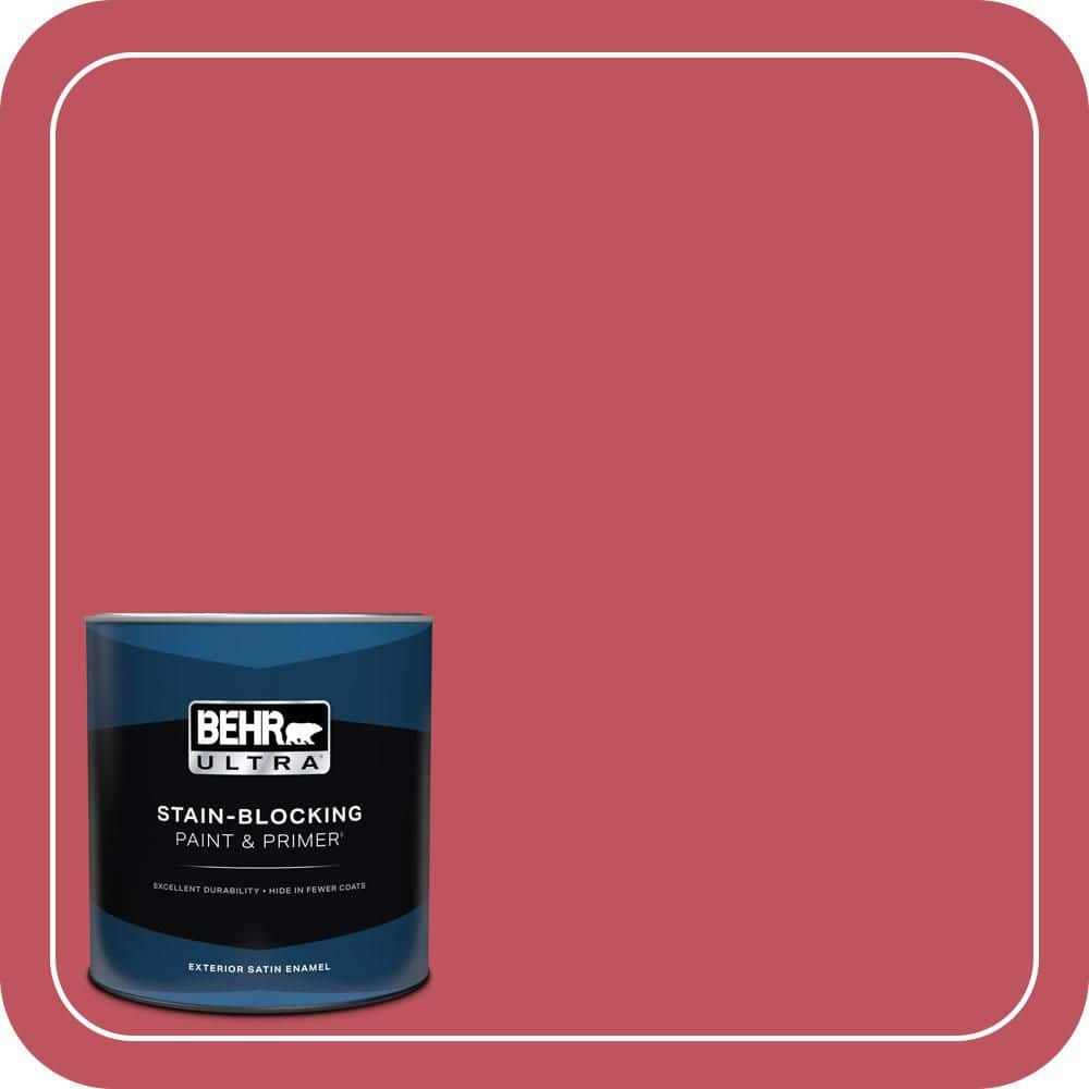 1 qt. #P140-6 Hibiscus Flower Satin Enamel Exterior Paint & Primer price history on PriceWatchPro