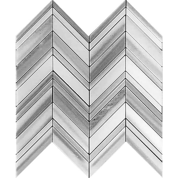 Apollo Tile (Sample) Floor and Wall Tile Eastern White 4-in x 4-in Polished Marble Floor and Wall Tile