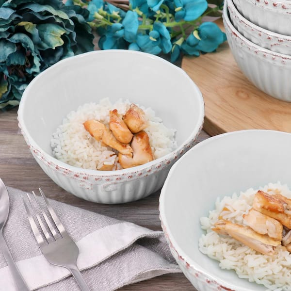 MODERN. SOUTHERN. HOME. Capri 6 Piece 16 fl. oz. 6 in. Stoneware