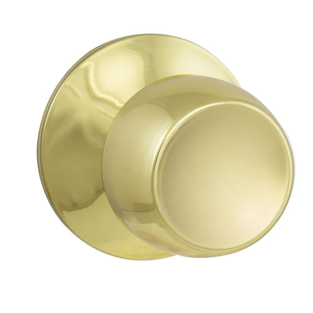 Defiant Brandywine Polished Brass Hall/Closet Passage Door Knob