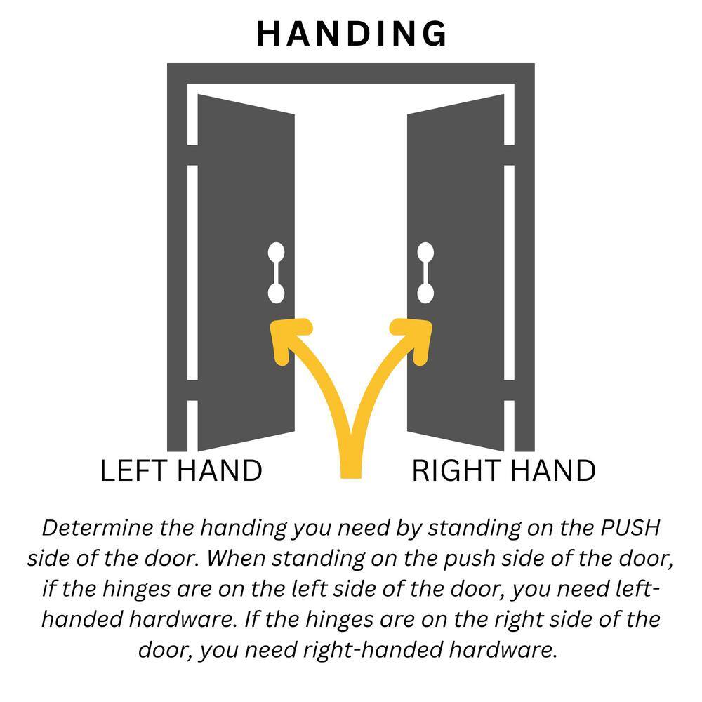 Silver Aluminum Left Hand Offset Door Pivot Hinge Set